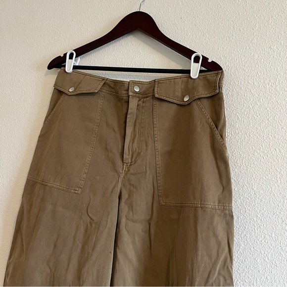 NWOT Staud Women's Brayden Wide Leg Jean Pant Rosemary Size 8 - Picture 6 of 15